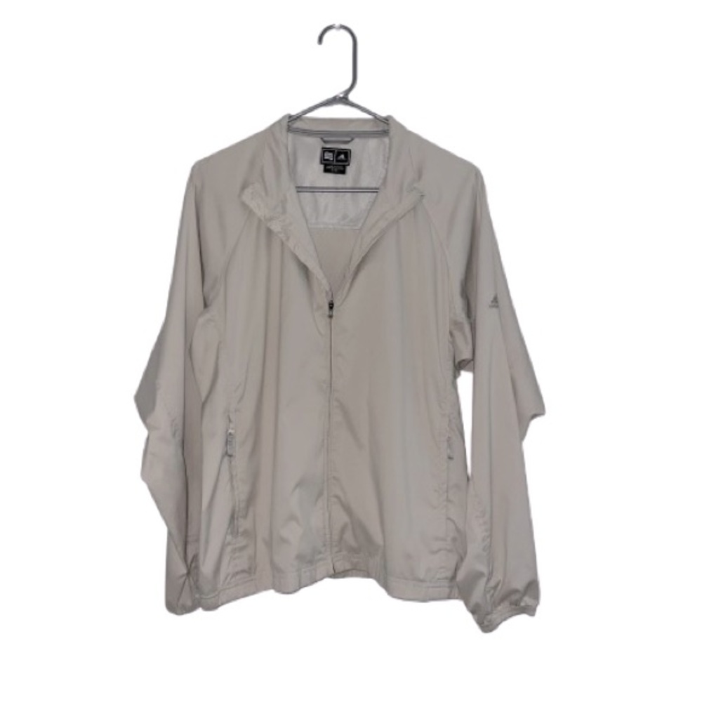 adidas | Lightweight Windbreaker Jacket | Men’s Size L | Beige